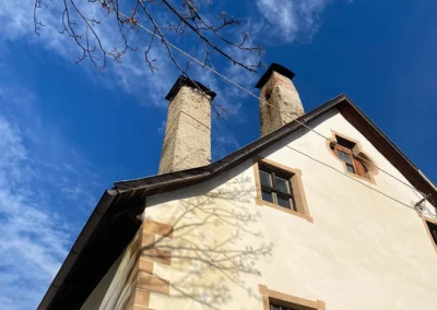 Bild Qualitätskontrolle zweier baufälligen Kamine und Sanierungsberatung (Burgeis-Südtirol)